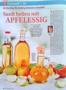 Sanft heilen mit Apfelessig, Naturheilverfahren, Entzündungen, Rheuma© BILD der FRAU Ausgabe 3/2016
